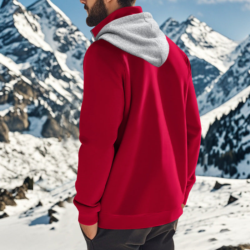 Sweat à Capuche Décontracté pour Homme - Style Pullover