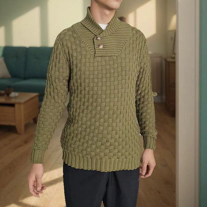 Pull Homme Épais - Style Décontracté et Confortable