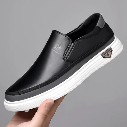 Chaussures en Cuir Décontractées pour Hommes – Élégance et Confort