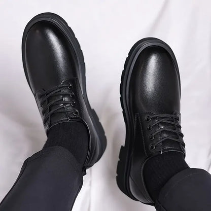 Bottines en Cuir Homme – Élégance et Confort Hivernal ❄️